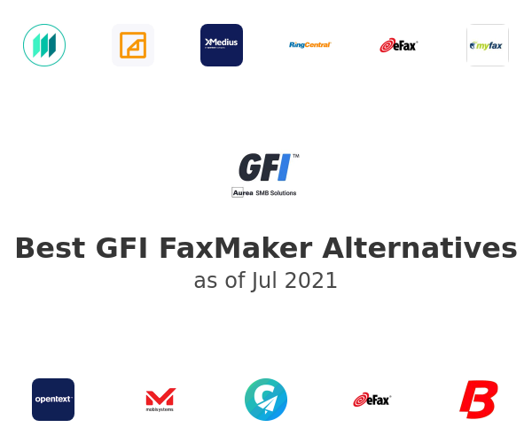 Best GFI FaxMaker Alternatives