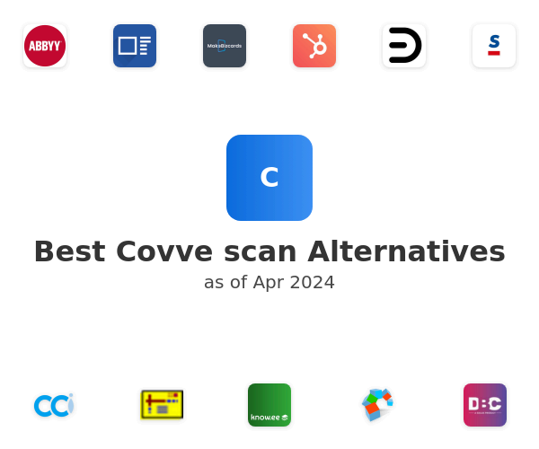 Best Covve scan Alternatives