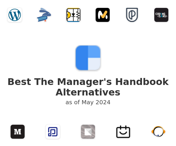 Best The Manager's Handbook Alternatives