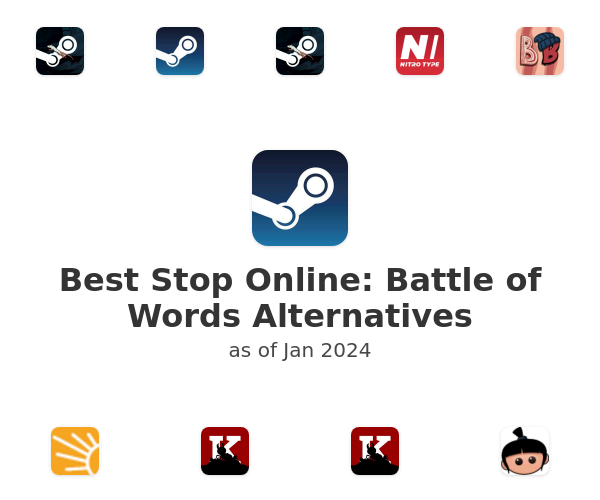 Best Stop Online: Battle of Words Alternatives