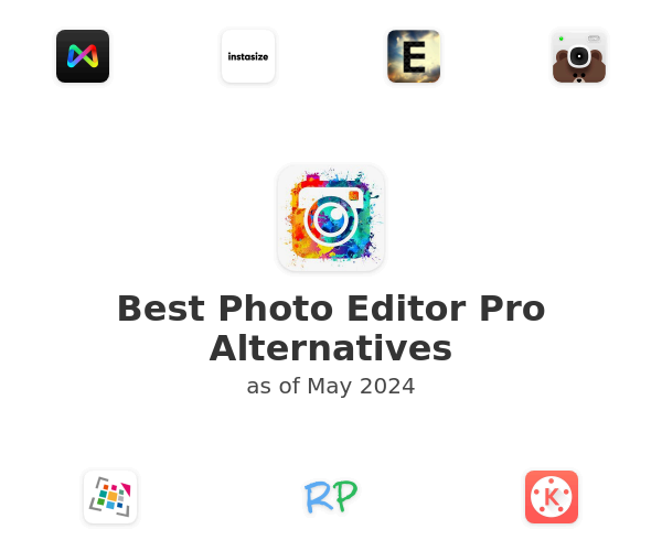 Best Photo Editor Pro Alternatives