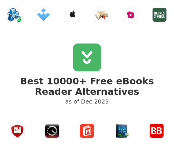 Best 10000+ Free eBooks Reader Alternatives