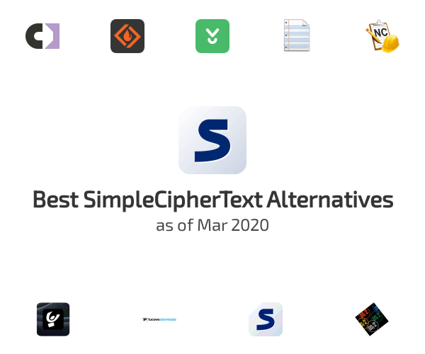 Best SimpleCipherText Alternatives