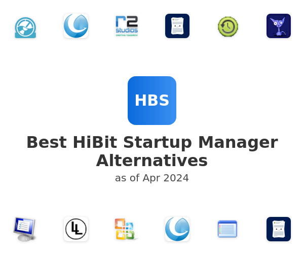 Best HiBit Startup Manager Alternatives