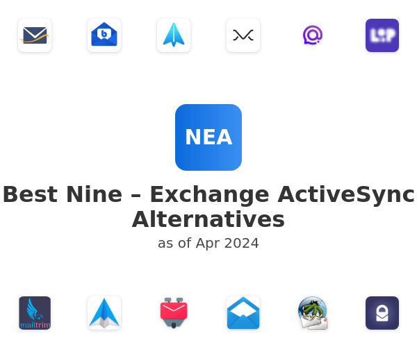 Best Nine – Exchange ActiveSync Alternatives