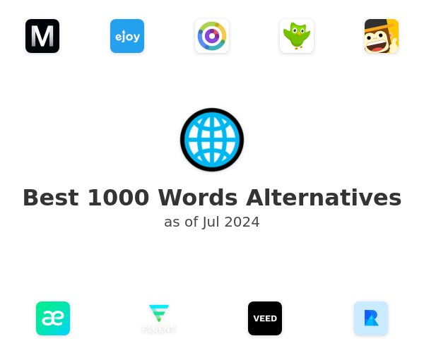 Best 1000 Words Alternatives