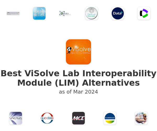 Best ViSolve Lab Interoperability Module (LIM) Alternatives