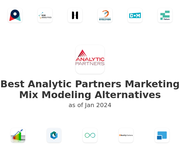 Best Analytic Partners Marketing Mix Modeling Alternatives