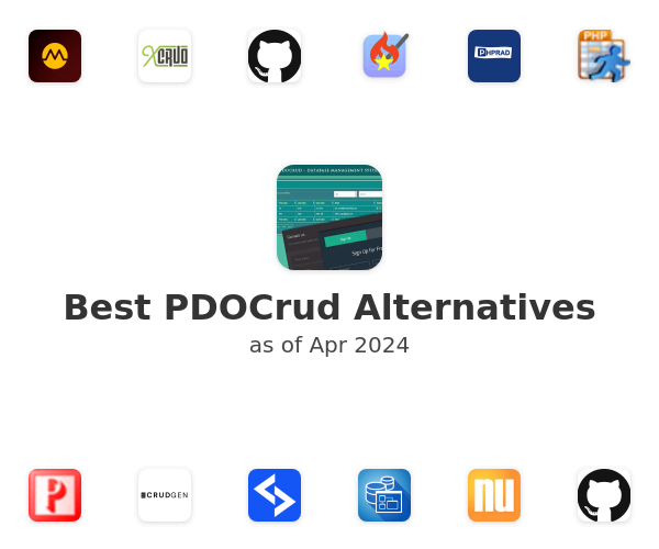 Best PDOCrud Alternatives