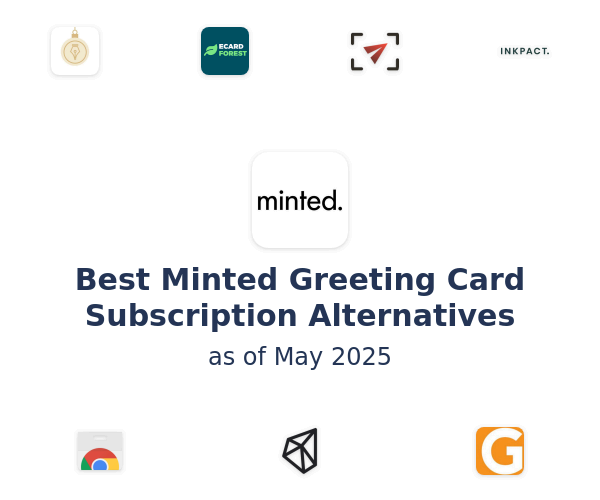 Best Minted Greeting Card Subscription Alternatives