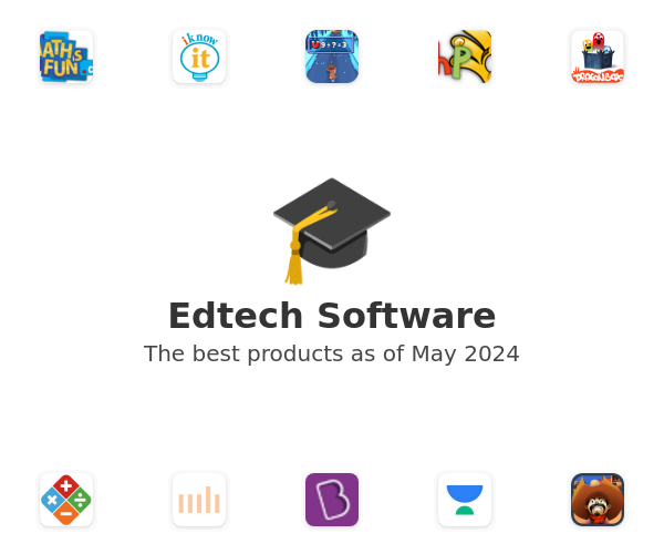 The best Edtech products