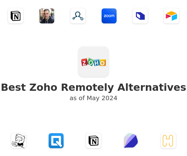Best Zoho Remotely Alternatives
