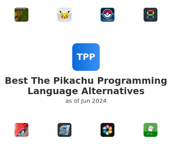 Best The Pikachu Programming Language Alternatives