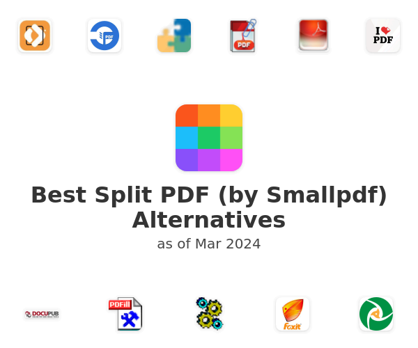 Best Split PDF (by Smallpdf) Alternatives