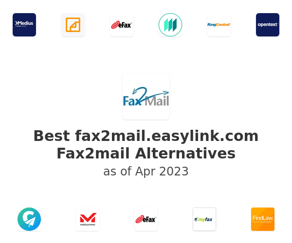 Best fax2mail.easylink.com Fax2mail Alternatives