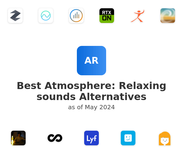 Best Atmosphere: Relaxing sounds Alternatives