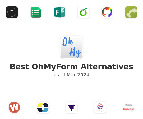 Best OhMyForm Alternatives