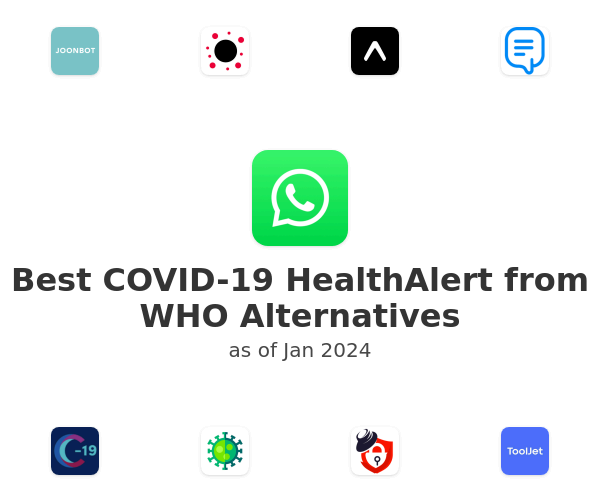 Best COVID-19 HealthAlert from WHO Alternatives