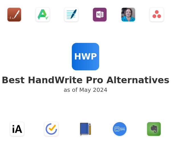 Best HandWrite Pro Alternatives