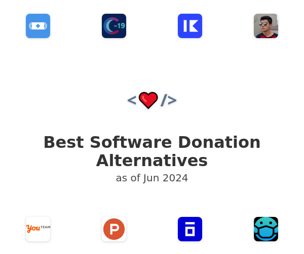 Best Software Donation Alternatives