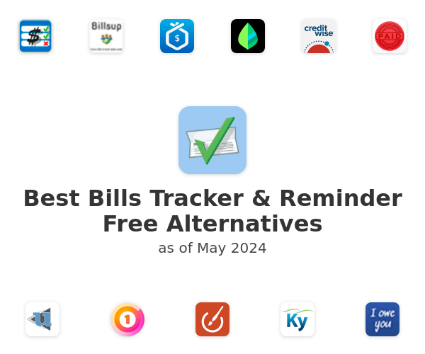 Best Bills Tracker & Reminder Free Alternatives