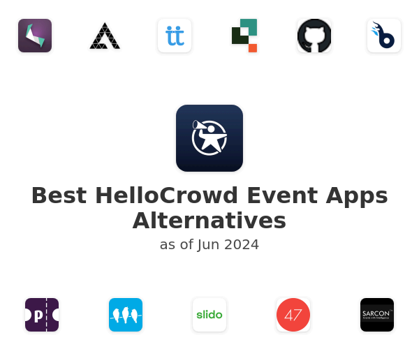 Best HelloCrowd Event Apps Alternatives