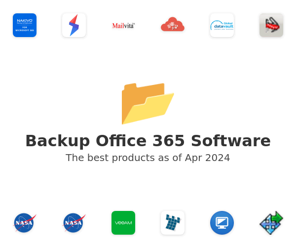 The best Backup Office 365 products