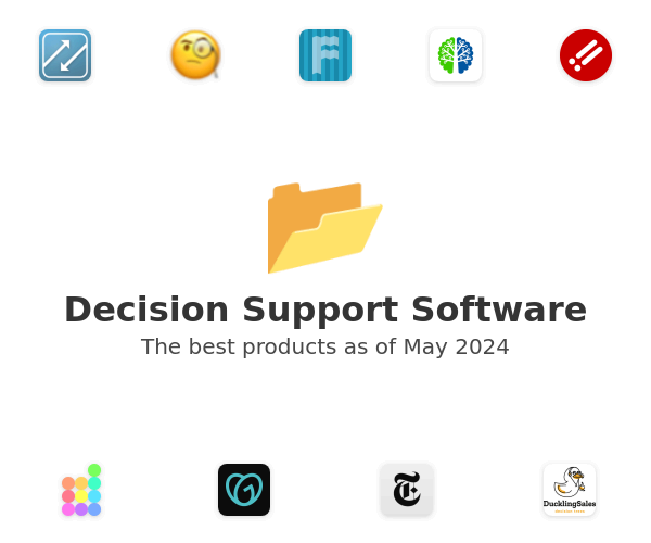 The best Decision Support products