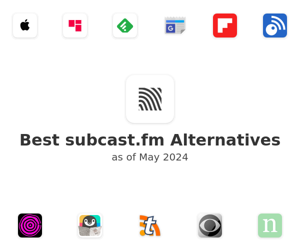 Best subcast.fm Alternatives