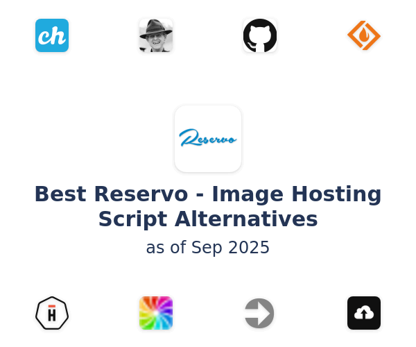 Best Reservo - Image Hosting Script Alternatives