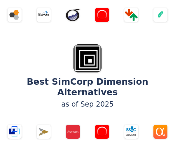 Best SimCorp Dimension Alternatives