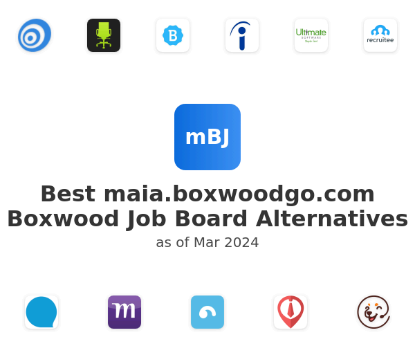 Best maia.boxwoodgo.com Boxwood Job Board Alternatives