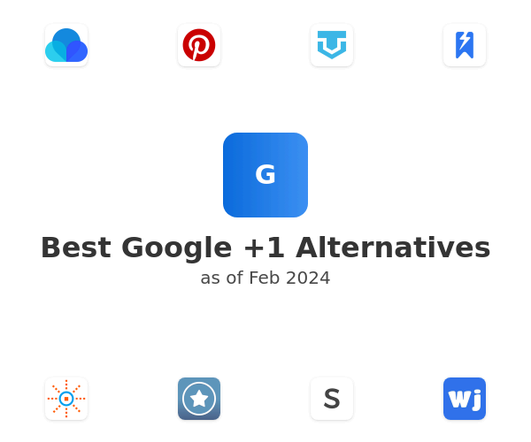 Best Google +1 Alternatives