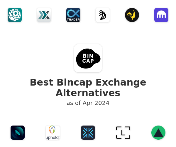 Best Bincap Exchange Alternatives