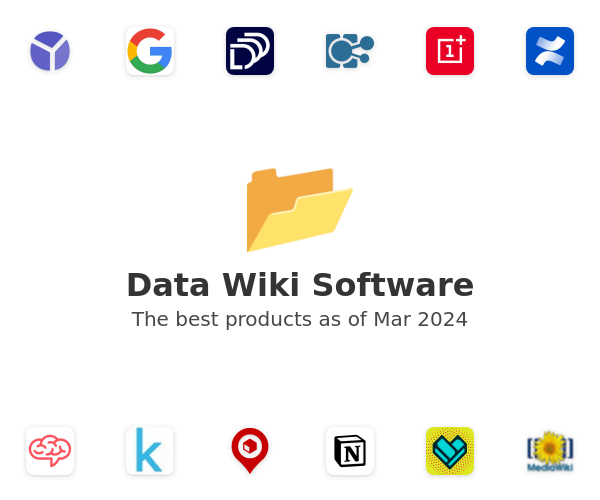 The best Data Wiki products