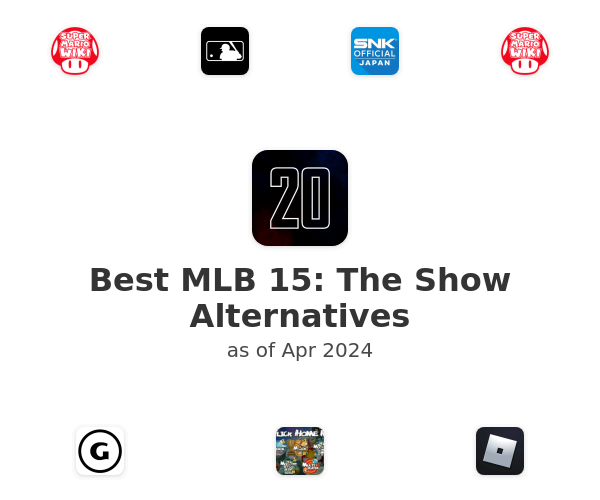 Best MLB 15: The Show Alternatives