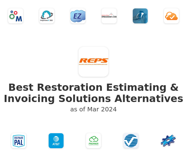 Best Restoration Estimating & Invoicing Solutions Alternatives