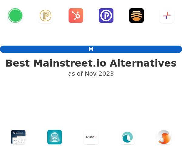 Best Mainstreet.io Alternatives