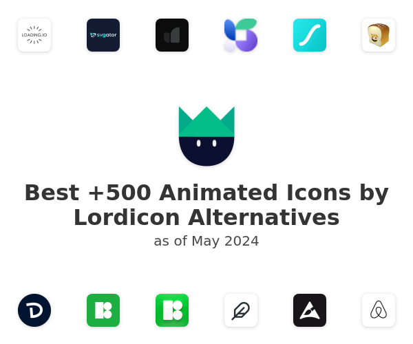 Best +500 Animated Icons by Lordicon Alternatives