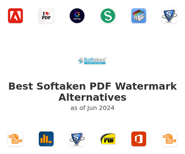 Best Softaken PDF Watermark Alternatives