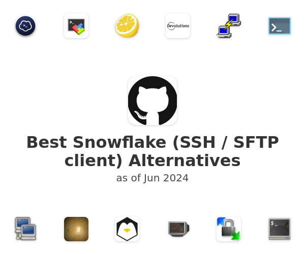 Best Snowflake (SSH / SFTP client) Alternatives