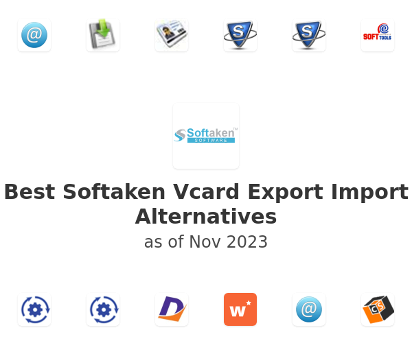 Best Softaken Vcard Export Import Alternatives