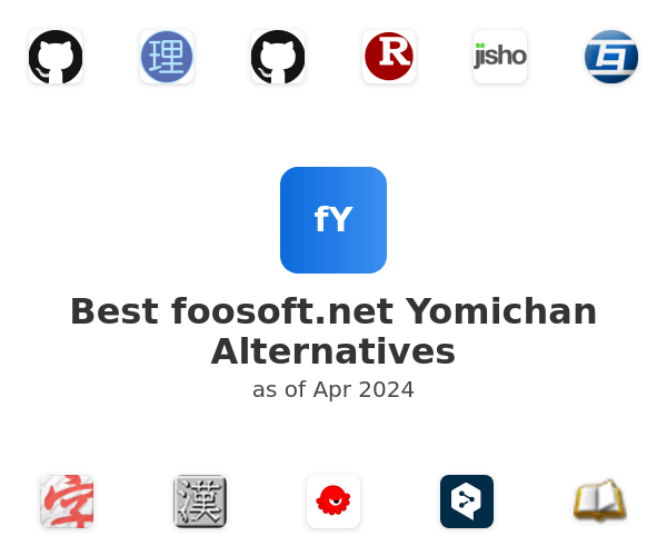 Best foosoft.net Yomichan Alternatives