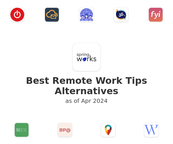 Best Remote Work Tips Alternatives