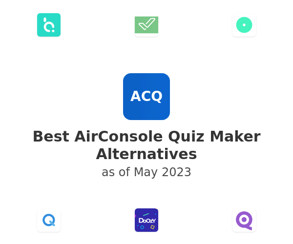 Best AirConsole Quiz Maker Alternatives