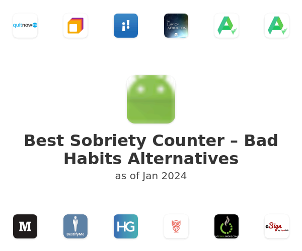 Best Sobriety Counter – Bad Habits Alternatives