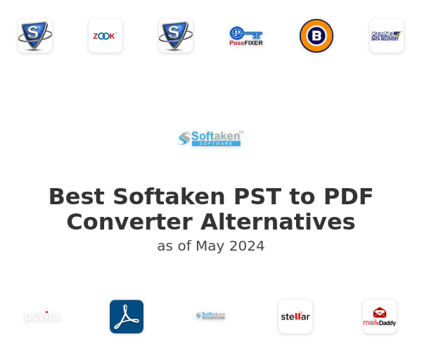 Best Softaken PST to PDF Converter Alternatives