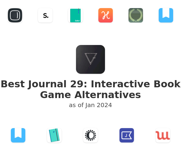 Best Journal 29: Interactive Book Game Alternatives