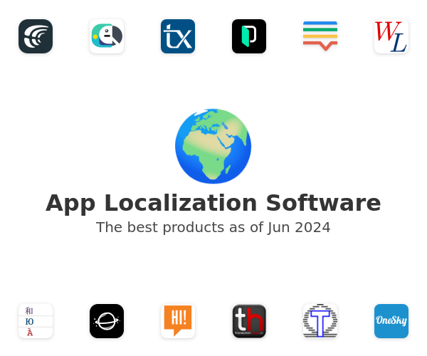 The best App Localization products