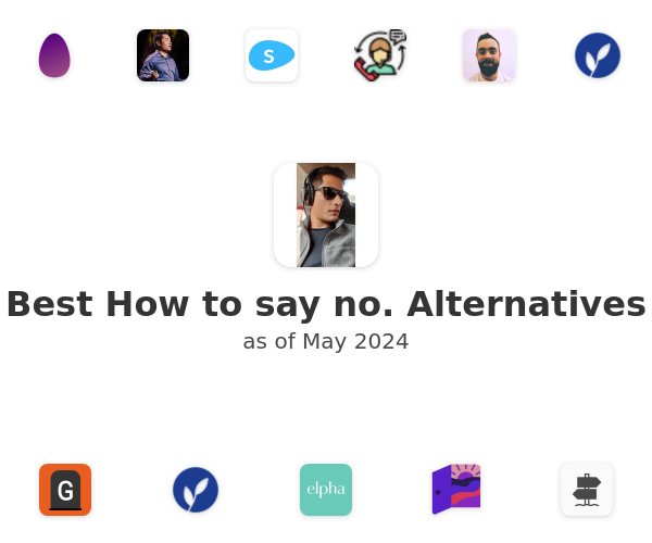 Best How to say no. Alternatives